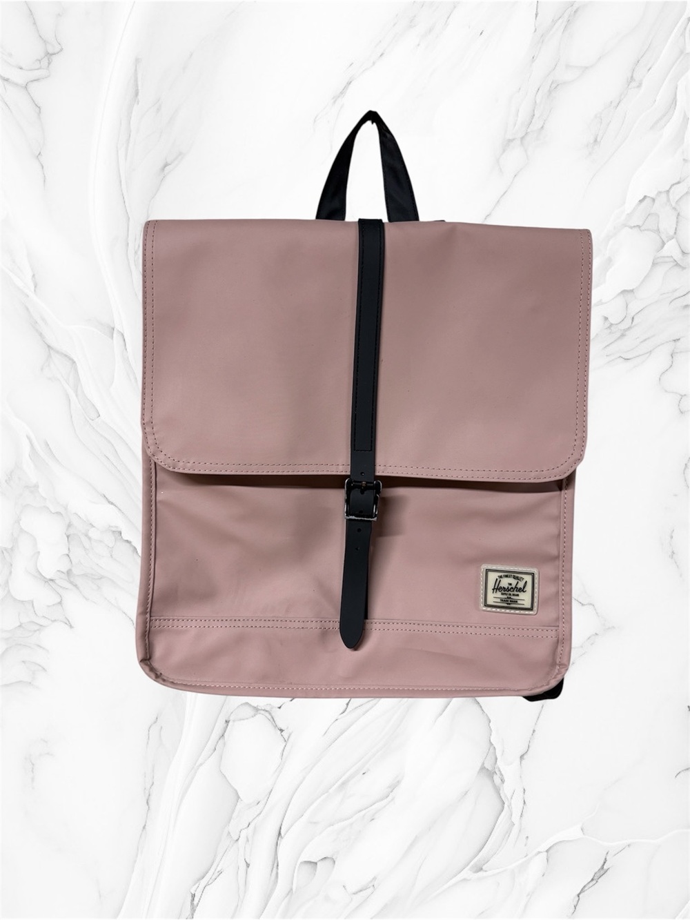 Herschel Supply Company Dusty Pink Backpack with Black Strap